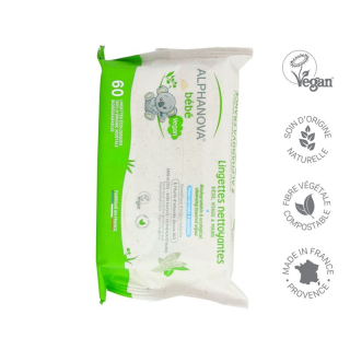 Alphanova BB care toallitas biodegradables 72 uds