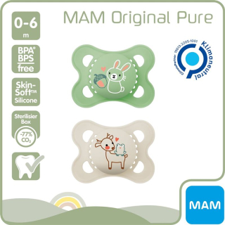 MAM Original Nuggi Pure Silikon 0-6м