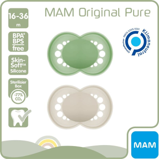 MAM Original Nuggi Pure Silikon 16-36м