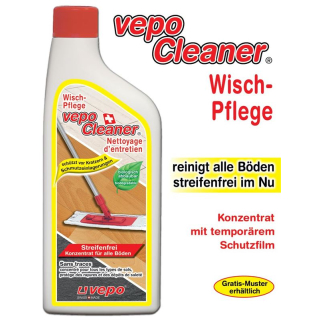 Vepocleaner wipe care concentrate canister 5 lt