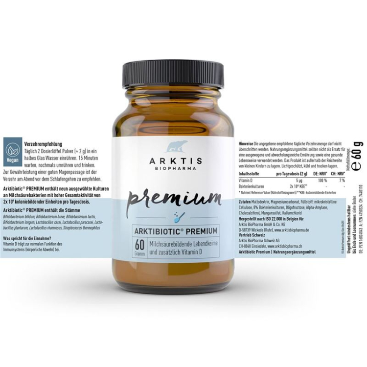 ARCTIC Premium Arktibiotic PLV Premium Ds 180 g