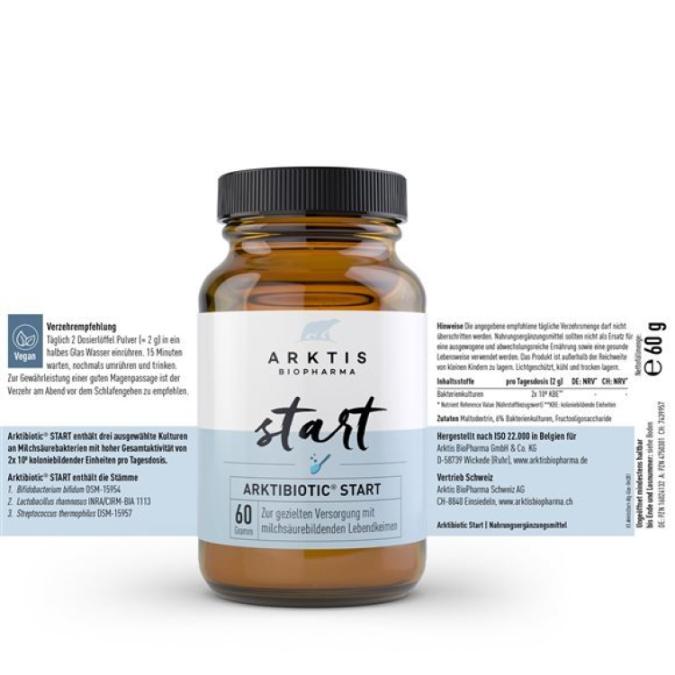 ARCTIC start Arktibiotic PLV Start Ds 60 g