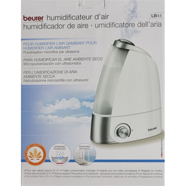 Beurer ultrasonic humidifier LB 44