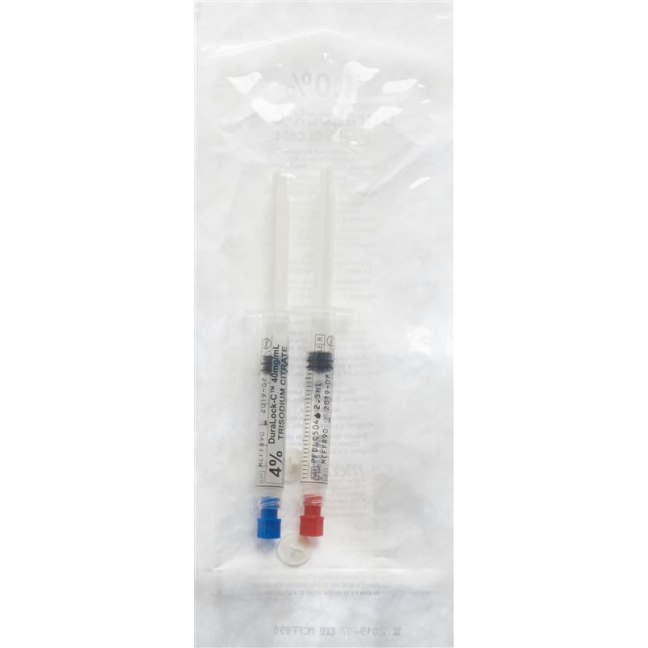 DuraLock-C Pre-Filled Syringe 4% 2x2.5ml Set