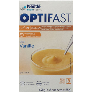 Opti Fast vanilla cream 8 Btl 55 g