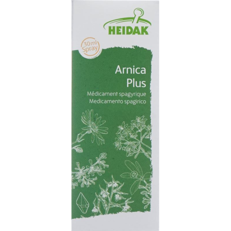 HEIDAK SPAGYRIK Arnica plus sprej bočica 50 ml