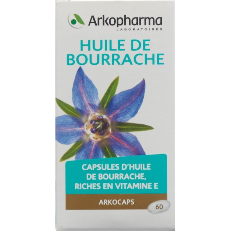 Arkocaps borage yağı kapsulları 60 ədəd