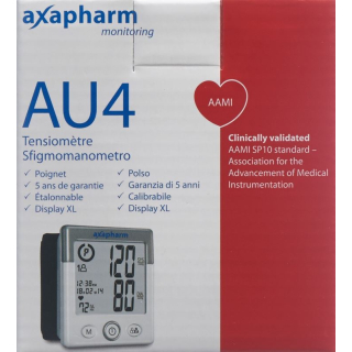 Axapharm AU4 wrist blood pressure monitor