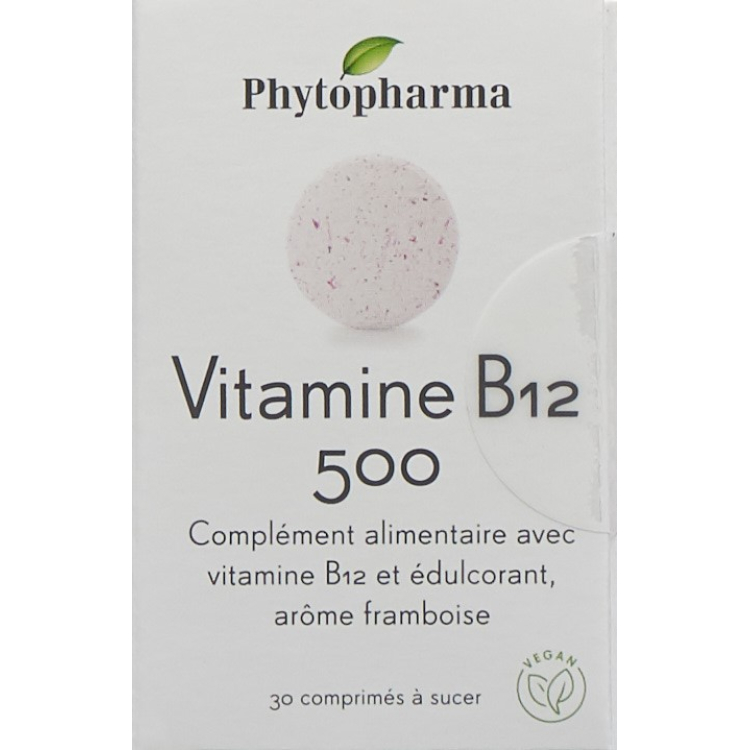 PHYTOPHARMA Witamina B12 Lutschtabl 500 mcg