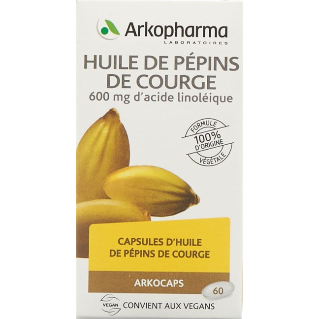 ARKOCAPS Kürbiskernöl Kaps - Nutritional Supplement
