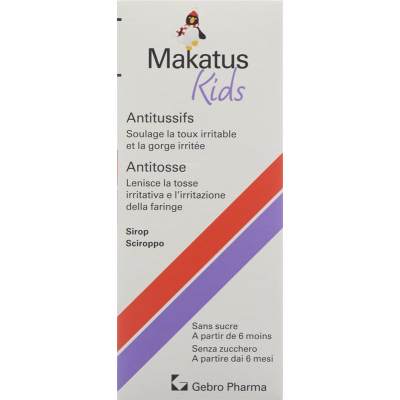 MakatusKids syrup bottle 180 ml