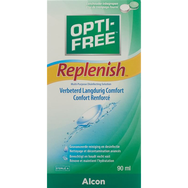 Opti Free RepleniSH Desinfeksjonslösung Fl 90 ml