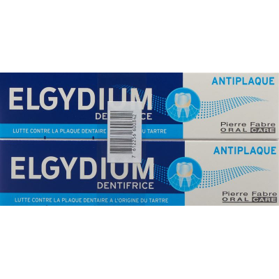 Elgydium Anti-Plaque 잔파스타 듀오 2 x 75ml