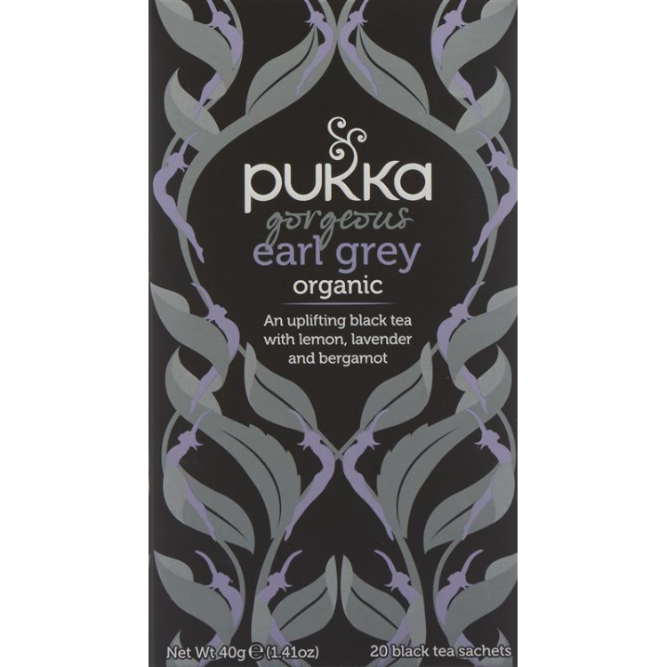 Pukka Gorgeous Earl Grey Thé bio Btl 20 יח'