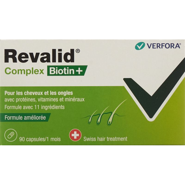 Revalid Biotin Kompleks + Kaps 90 Stk