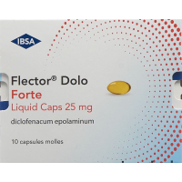 Flector Dolo Forte Liquid Caps 25 mg 10 Stk