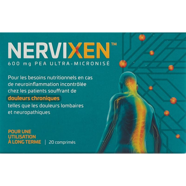 NERVIXEN PEA டேபிள் 600 mg 20 Stk