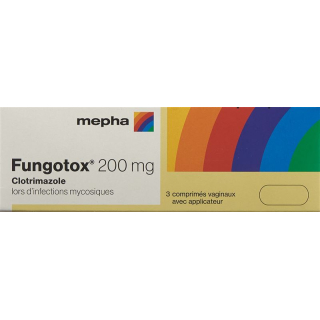 Fungotox Vag Tabl 200 mg 3 pcs