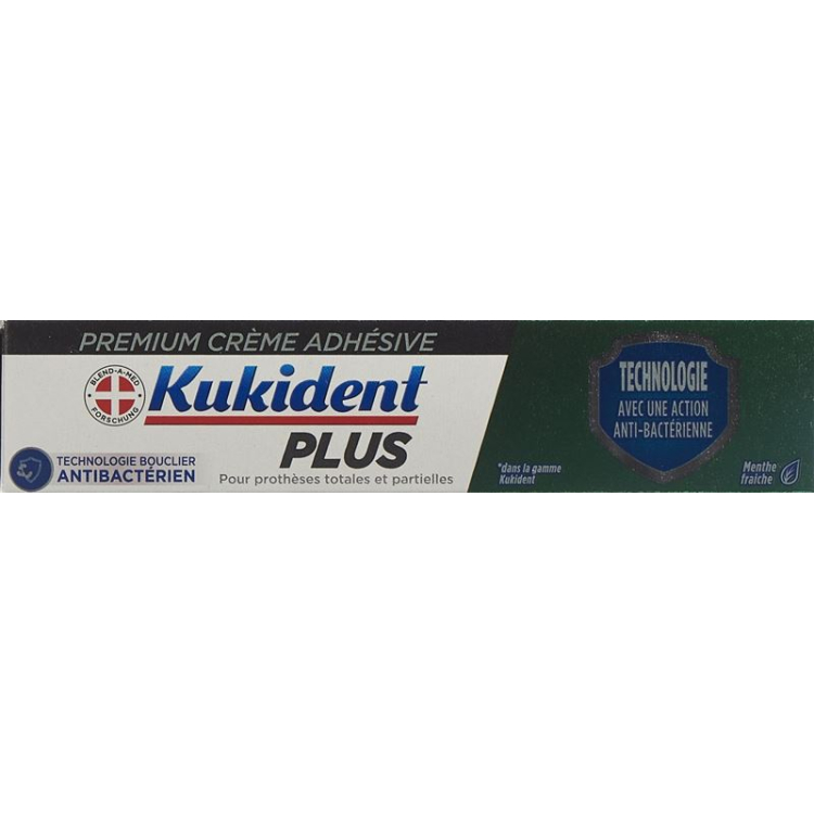 KUKIDENT Haftcreme ល្អបំផុត Antibakteriell