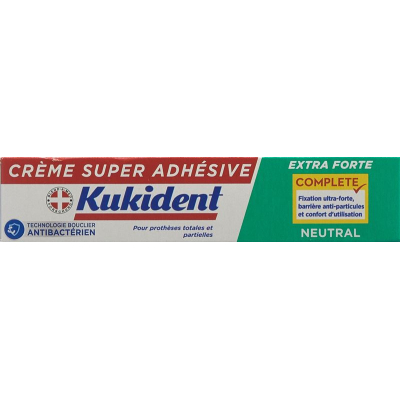 Kukident Haftcreme Extra Stark ניטרלי 47 גרם