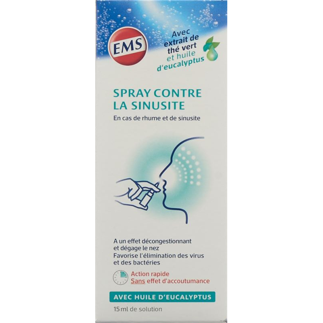 EMS Sinusitis Spray met Eukalyptusolie