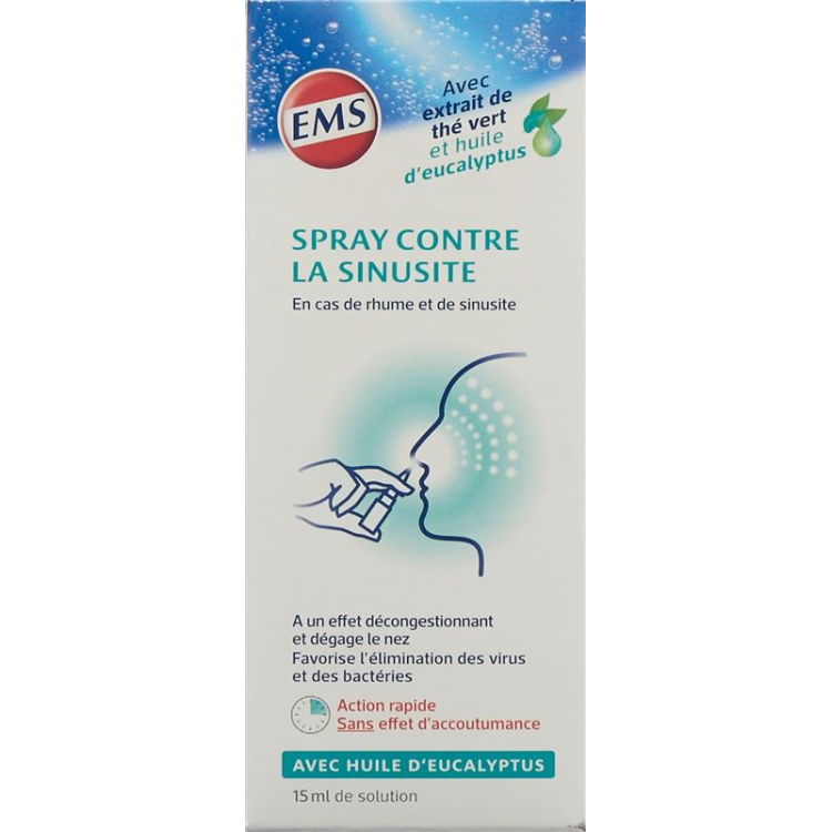 EMS sinusitis spray mit Eukalyptusöl