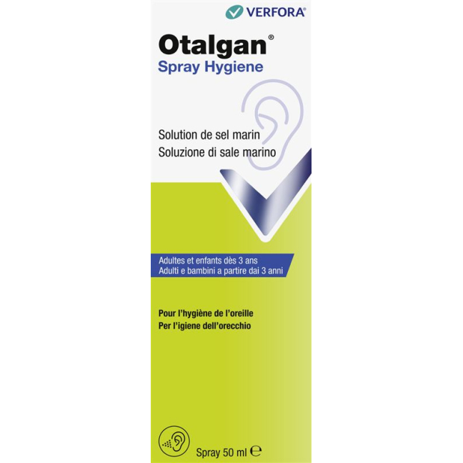 Otalgan Spray Hygiene 50 מ"ל