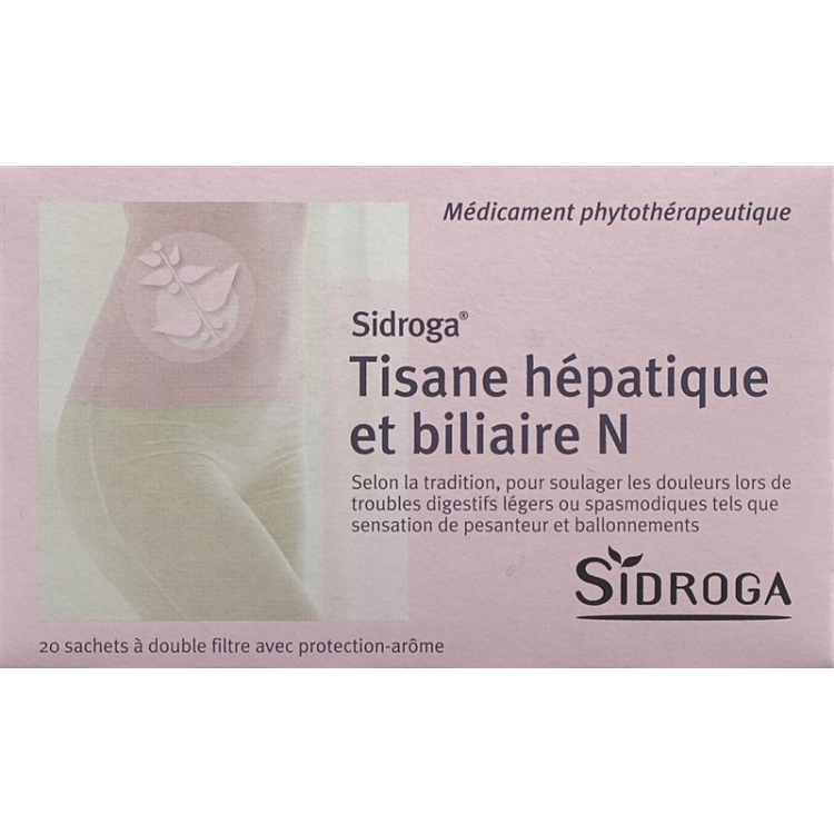 Sidroga Gallen- und Lebertee N 20 Btl 2 g