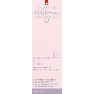 Louis Widmer Soin Démaquillant Yeux Losion Non Parfumé 150 ml