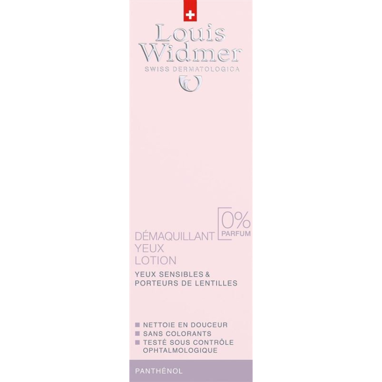 Louis Widmer Soin Démaquillant Yeux Loção Sem Parfum 150 ml