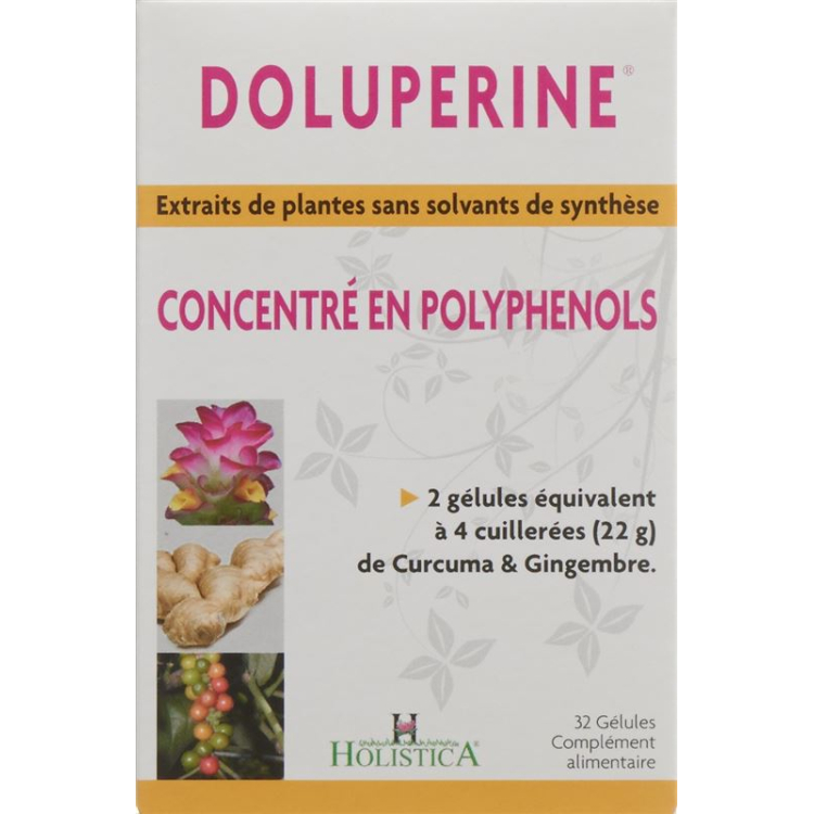 HOLISTICA Κάψουλες Doluperine 32 τεμ