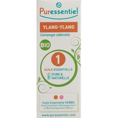 Puressentiel ylang ylang ប្រេងសំខាន់ៗសរីរាង្គ 5 មីលីលីត្រ