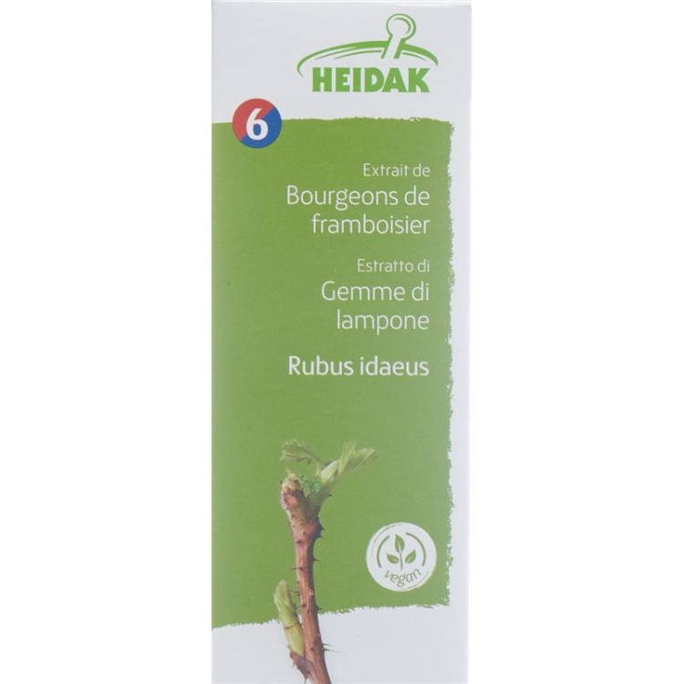 HEIDAK Knospe Himbeere Rubus idae Glyc Maz