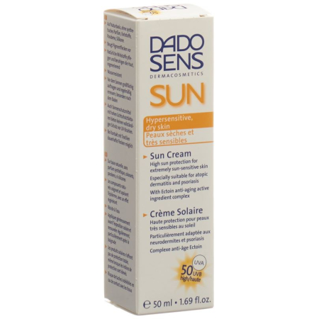 Dado Sens Sun Sun Cream Sun Protection Factor 50 50 ml