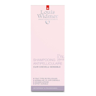 Louis Widmer Cheveux Shampoing Antipell Non Parfumé 200 ml