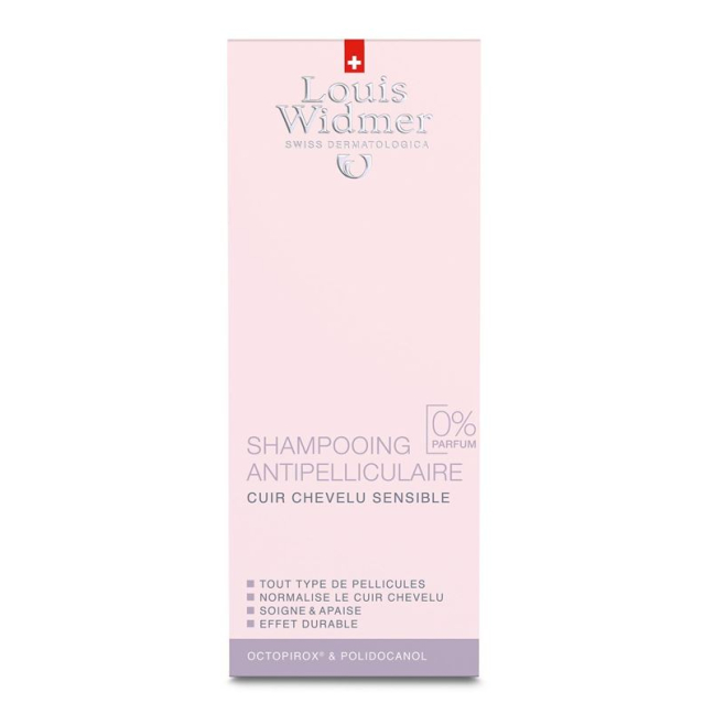 Louis Widmer Cheveux Shampooing Antipell Non Parfumé 200 ml