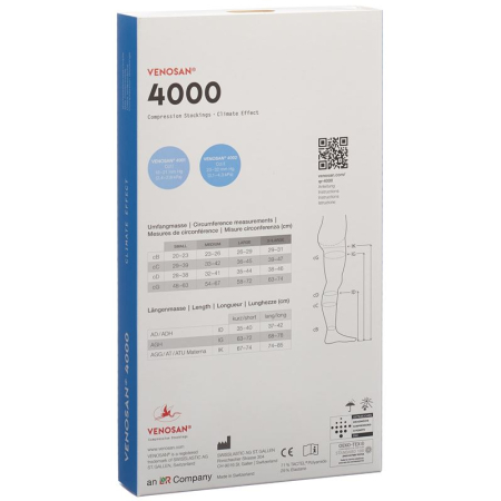 VENOSAN 4001 A-GHS KKL1 XL short cut mexic 1 par