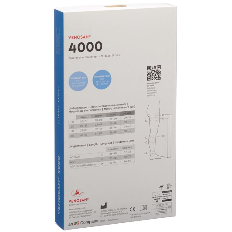 VENOSAN 4002 A-DH KKL2 M corto abierto marruecos 1 par