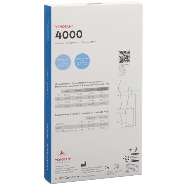 VENOSAN 4002 A-D KKL2 XL dolgo rezan pesek 1 par