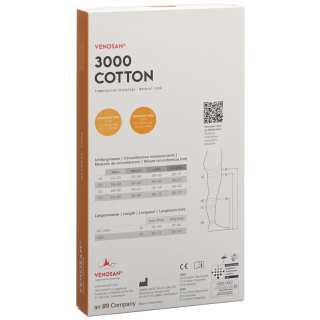 VENOSAN 3002 A-DH KKL2 M pendek ge beige 1 pasang