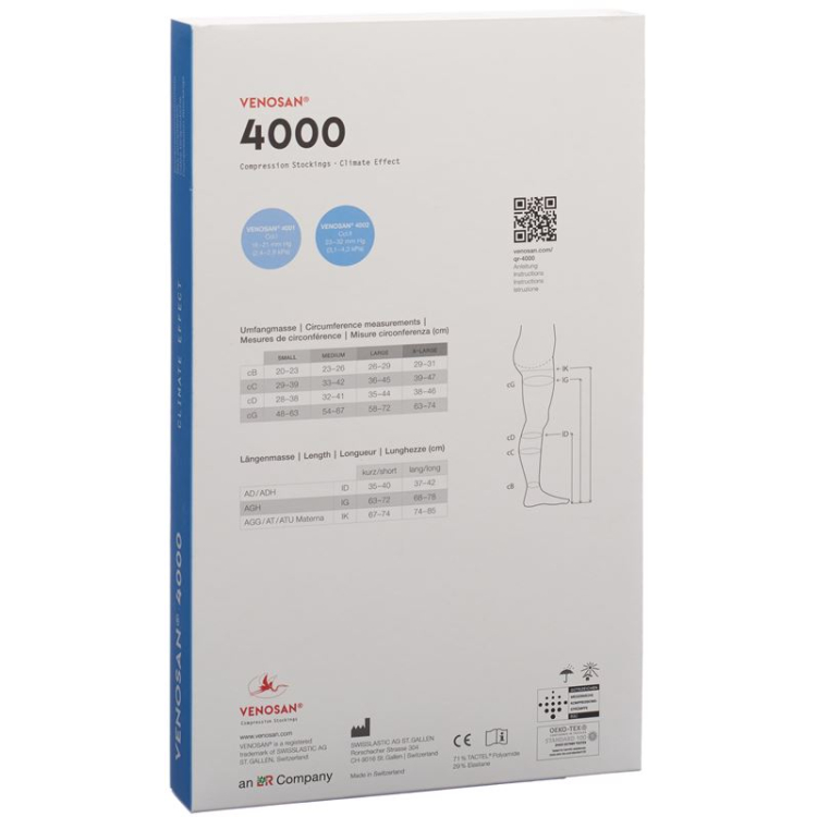 VENOSAN 4001 A-T KKL1 XL дълга кройка мароко 1 чифт