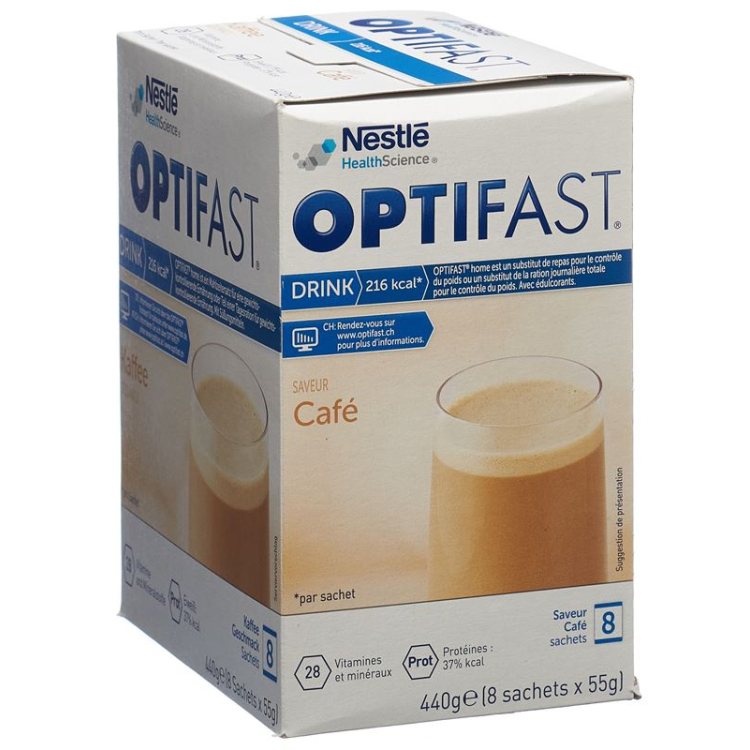 Optifast drink coffee 8 Battalion 55 g