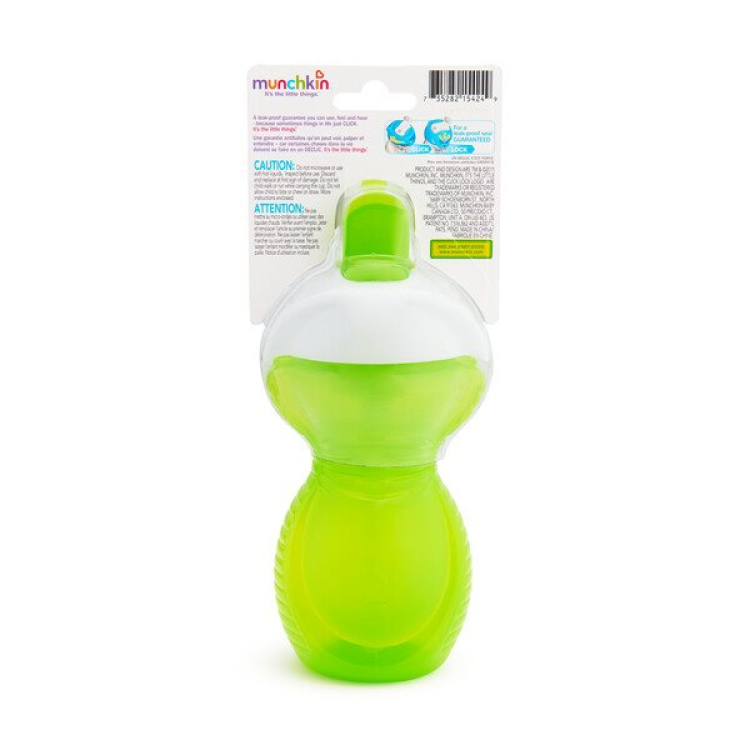 Munchkin Bouteille à Paille 296ml Click Lock