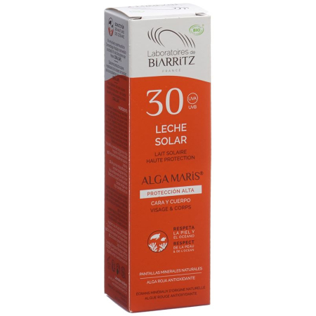 BIARRITZ Sun Milk SPF30 - Organic Sun Protection