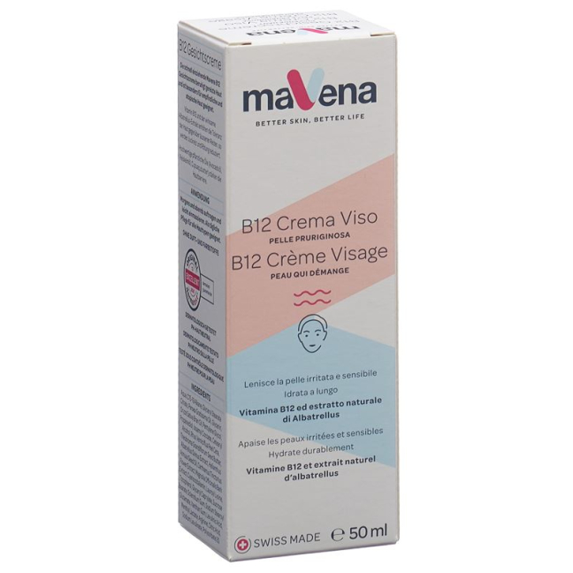 Mavena B12 Face Cream Disp 50ml