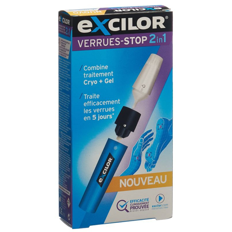 EXCILOR 2in1 Warzen-Stopp