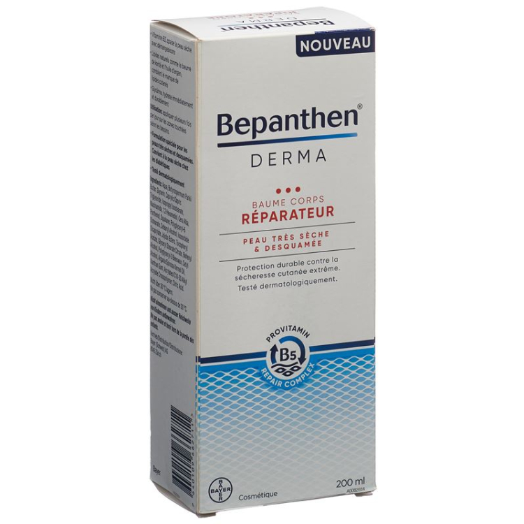 Bepanthen DERMA ტანის აღმდგენი ბალზამი Tb 200 მლ