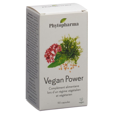 Phytopharma Vegan Power Kaps Ds 90 pcs