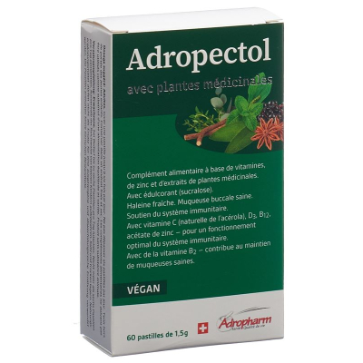 ADROPECTOL Plants pastilles