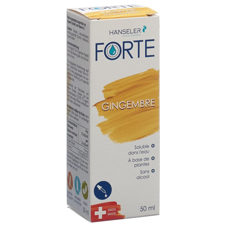 Hanseler Forte Ginger Pip ბოთლი 50 მლ